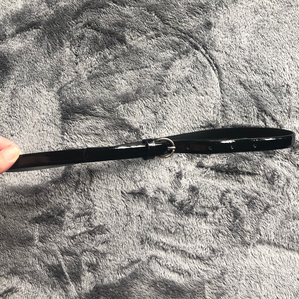 Shiny Black Belt